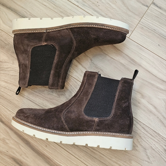 Ortholite Shoes - Ortholite Alpine Design Womens Blaze Chelsea Brown Boots Size 9
